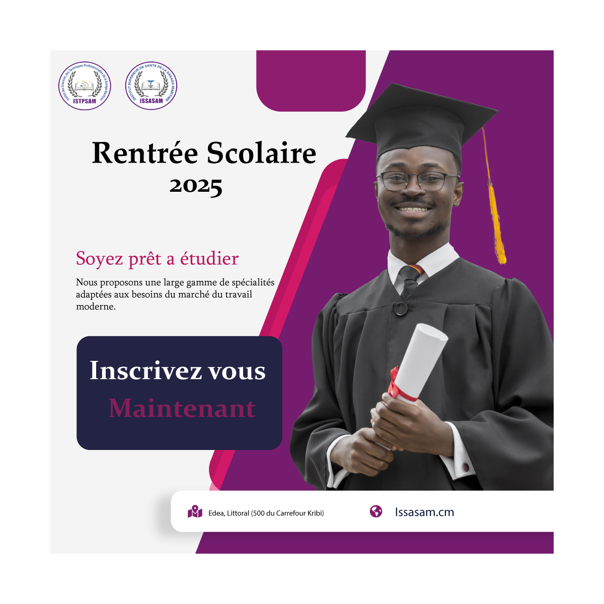 Inscription - Rentrée Académique 2025